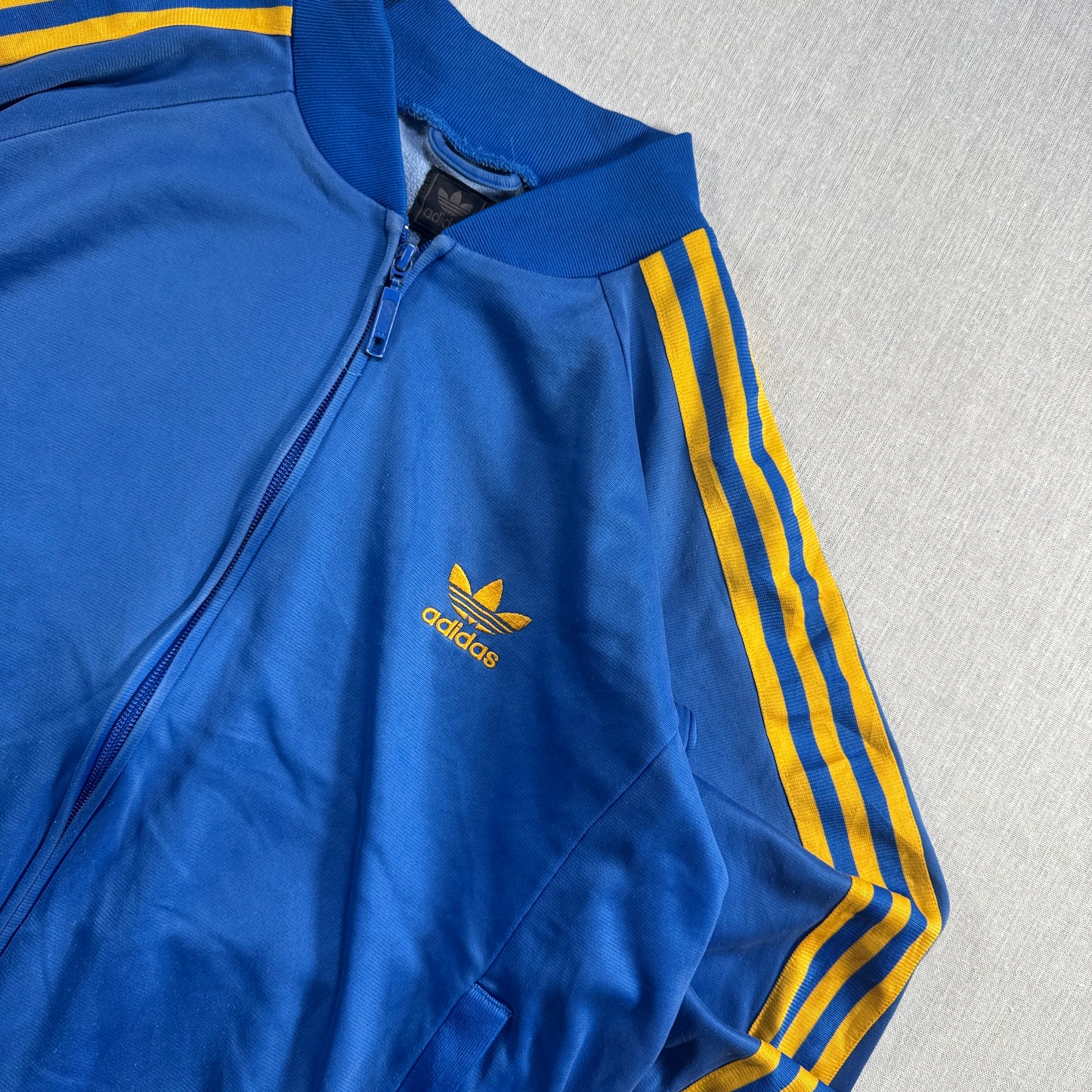 00s アディダス adidas  ATP トラックジャケット 青 黄色 M ad-u-2505-043