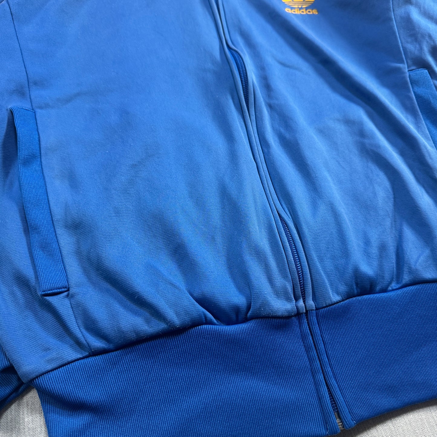 00s アディダス adidas  ATP トラックジャケット 青 黄色 M ad-u-2505-043