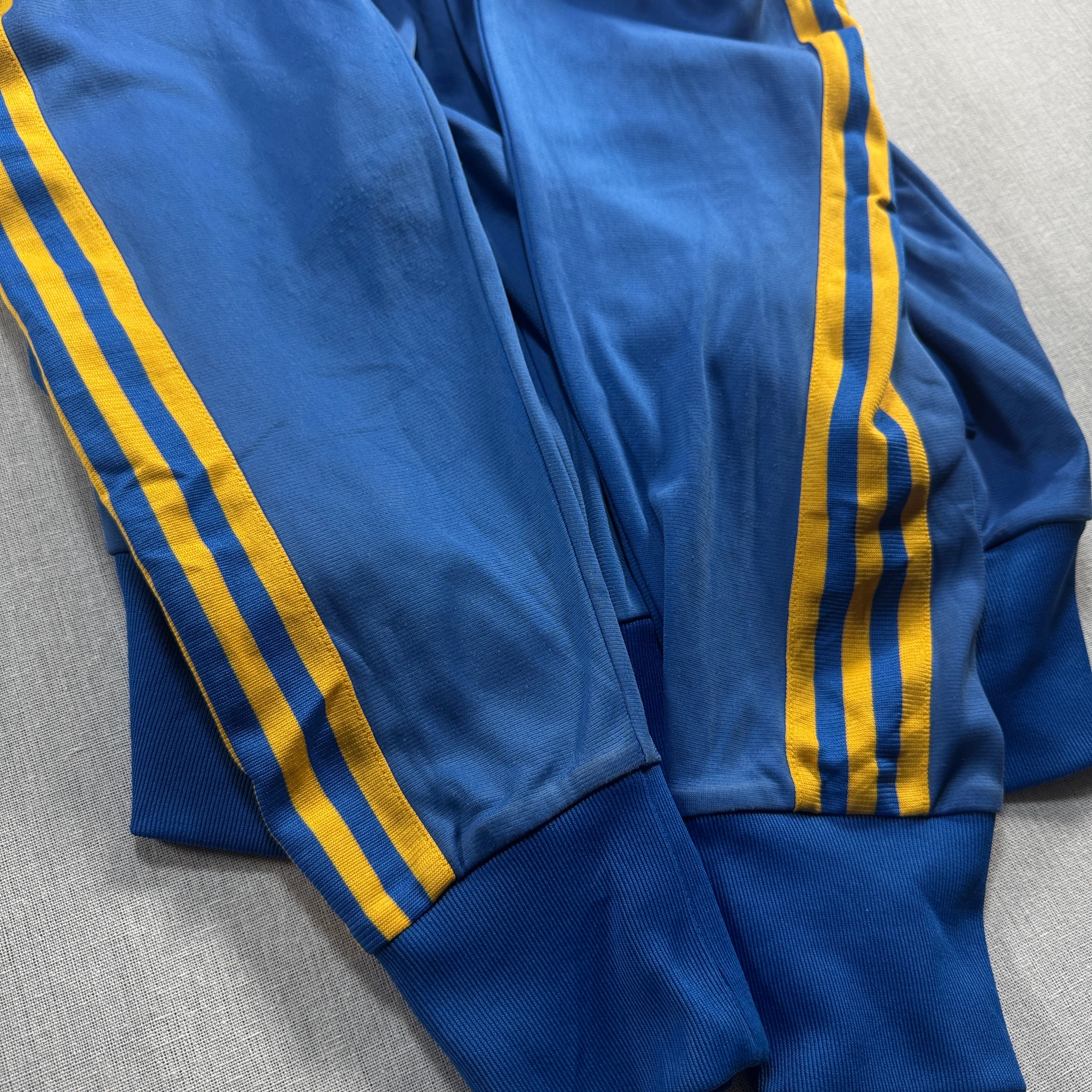 00s アディダス adidas ATP トラックジャケット 青 黄色 M ad-u-2505