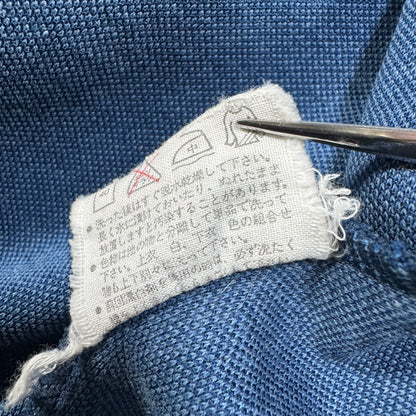 80s アディダス adidas トラックジャケット ネイビー 4号 ビンテージ ジャージ デサント製 ad-u-2505-042