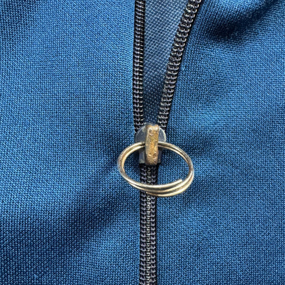 80s アディダス adidas トラックジャケット ネイビー 4号 ビンテージ ジャージ デサント製 ad-u-2505-042