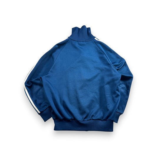 80s アディダス adidas トラックジャケット ネイビー 4号 ビンテージ ジャージ デサント製 ad-u-2505-042