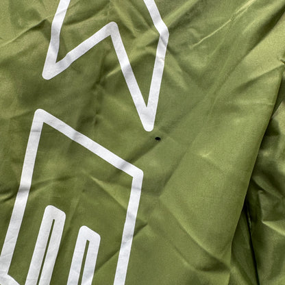 90s ナイキ NIKE ナイロンジャケット 銀タグ グリーン 大きめ ja-u-2505-048