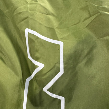 90s ナイキ NIKE ナイロンジャケット 銀タグ グリーン 大きめ ja-u-2505-048