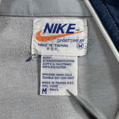 70s ナイキ NIKE トラックジャケット オレンジタグ グレー M ja-u-2505-046