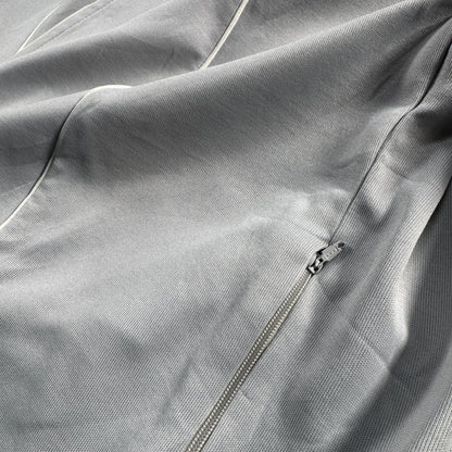 70s ナイキ NIKE トラックジャケット オレンジタグ グレー M ja-u-2505-046