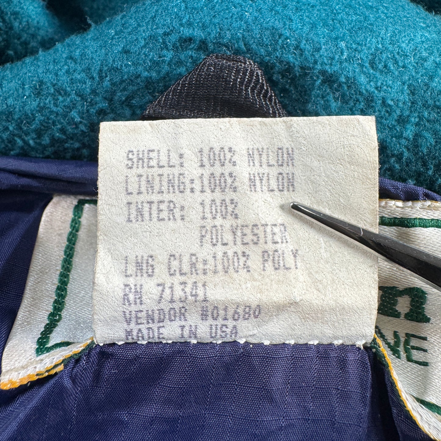 80s L.L.BEAN アノラック グリーン プリマロフト エルエルビーン llbean M ja-u-2505-047