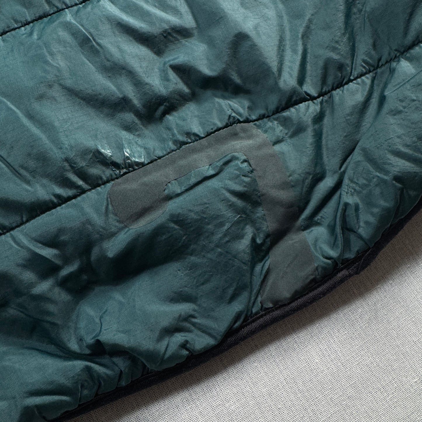 80s L.L.BEAN アノラック グリーン プリマロフト エルエルビーン llbean M ja-u-2505-047