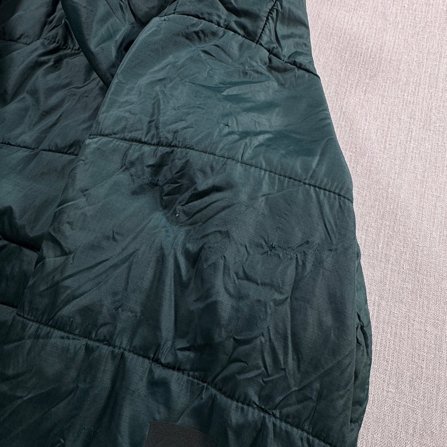 80s L.L.BEAN アノラック グリーン プリマロフト エルエルビーン llbean M ja-u-2505-047