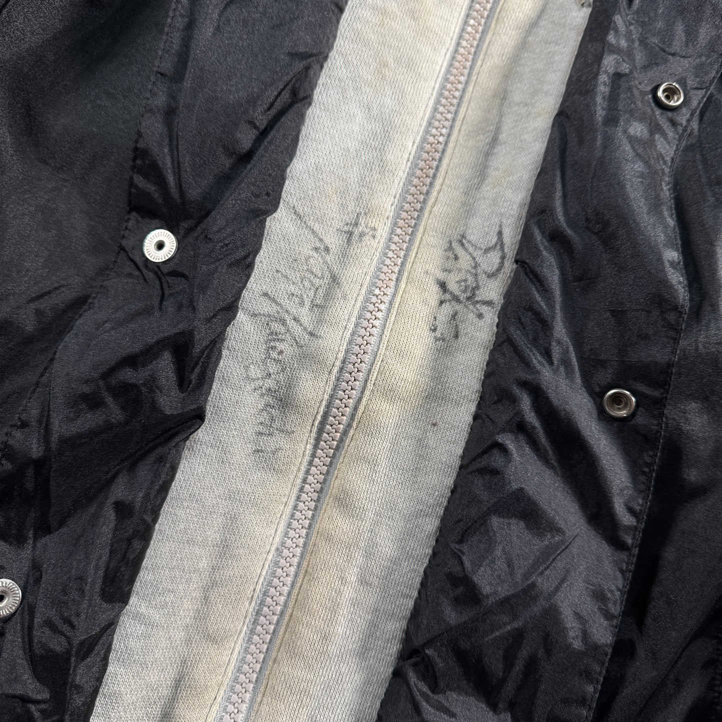 90s ゲーリーヤマモト ジャケット ブルゾン フード付き 黒 ja-u-2505-045