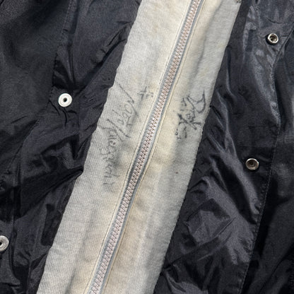 90s ゲーリーヤマモト ジャケット ブルゾン フード付き 黒 ja-u-2505-045