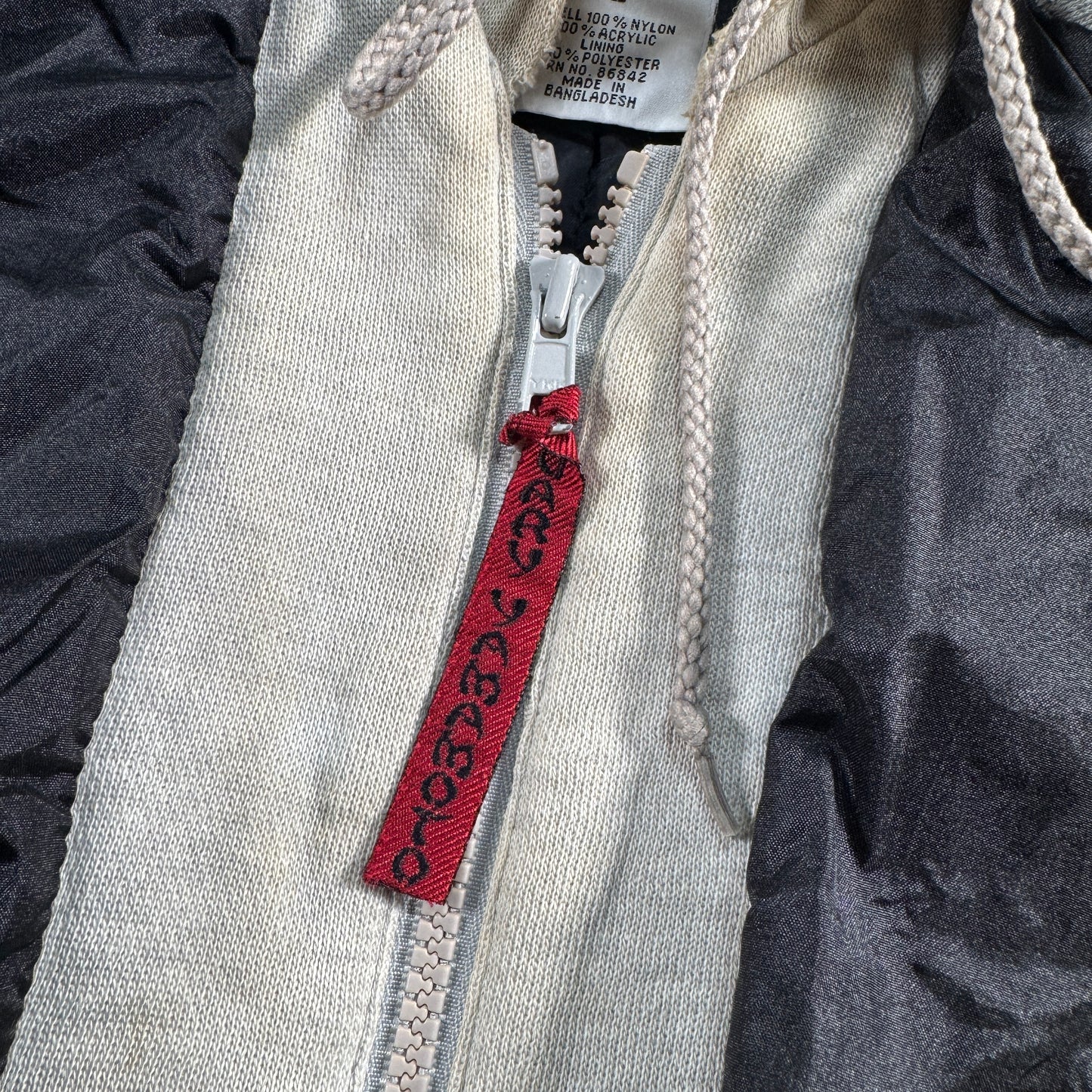 90s ゲーリーヤマモト ジャケット ブルゾン フード付き 黒 ja-u-2505-045