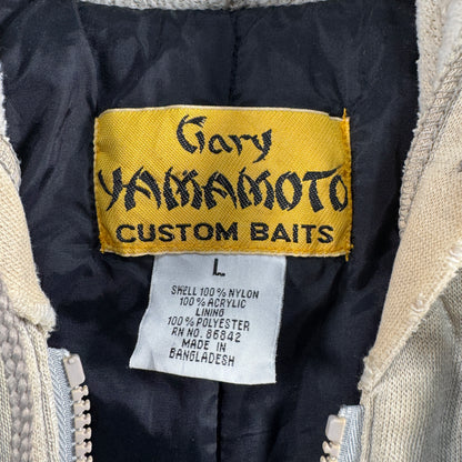 90s ゲーリーヤマモト ジャケット ブルゾン フード付き 黒 ja-u-2505-045