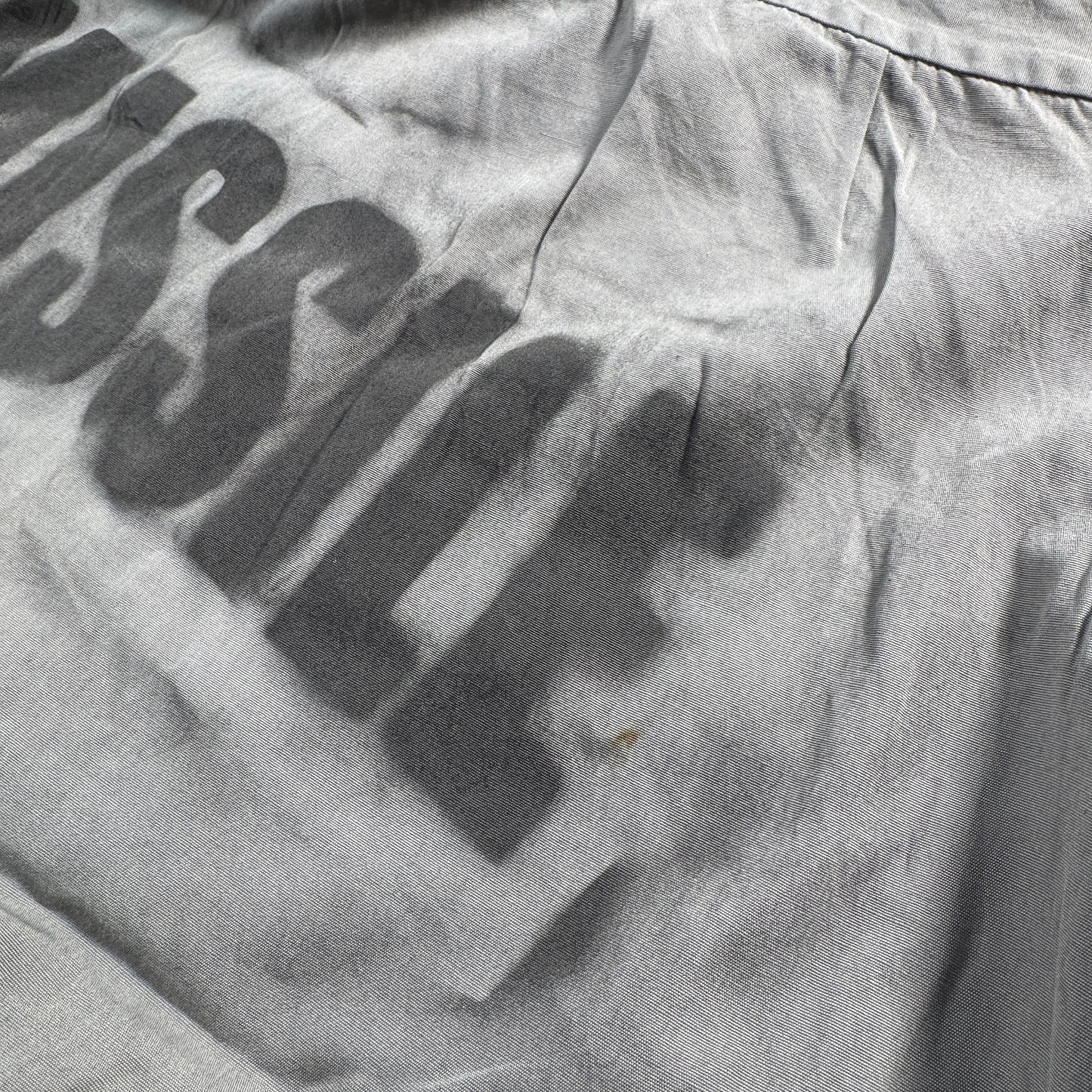 60s コットンポプリン Simpson's Soulette PORMAR 半袖シャツ グレー MISSILE US army ja-u-2505-040