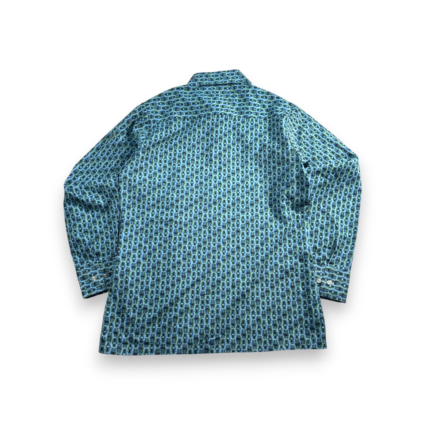 70s リーバイス パテナラ Panatela levi's 青 長袖シャツ ドレスシャツ ja-u-2505-038