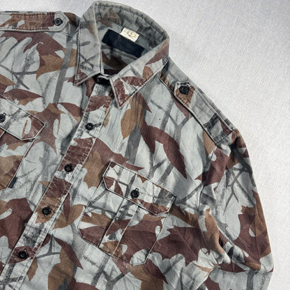 USA製 迷彩柄 ミラージュカモ 長袖シャツ ビンテージ Mirage ja-u-2505-034