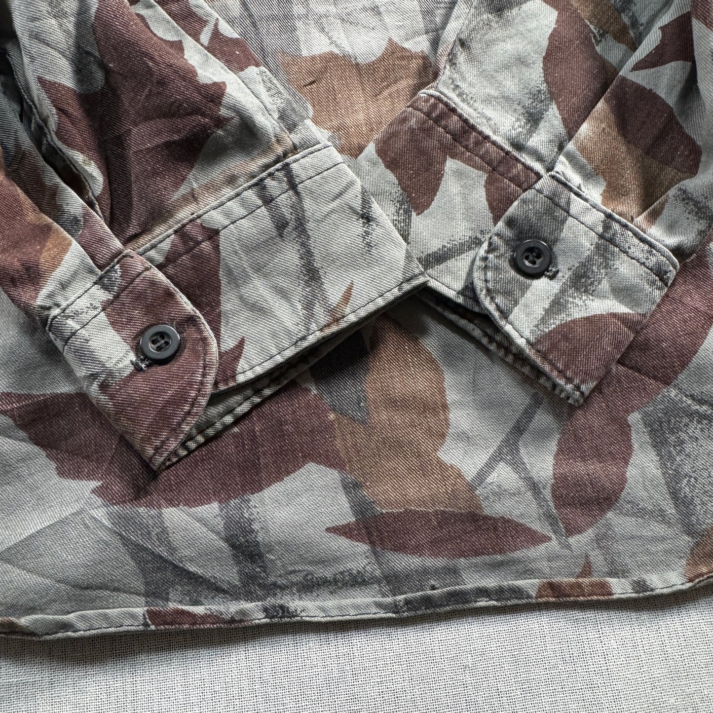 USA製 迷彩柄 ミラージュカモ 長袖シャツ ビンテージ Mirage ja-u-2505-034