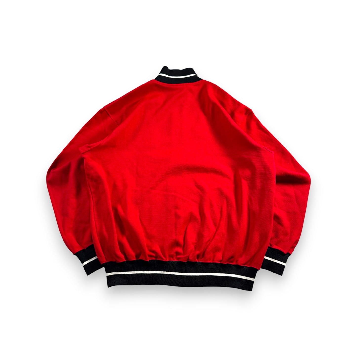 80s ナイキ NIKE トラックジャケット 赤 日本製 紺タグ L ja-u-2505-030