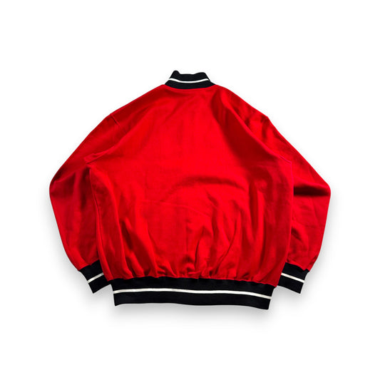 80s ナイキ NIKE トラックジャケット 赤 日本製 紺タグ L ja-u-2505-030