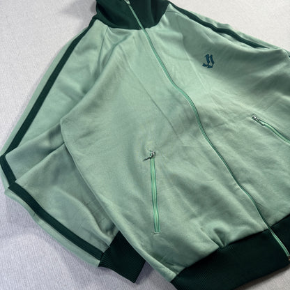 80s 90s デサント トラックジャケット チョコミント Lサイズ ja-u-2505-023