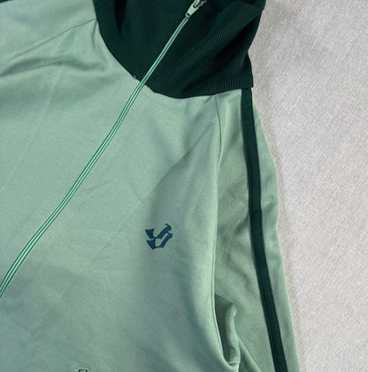 80s 90s デサント トラックジャケット チョコミント Lサイズ ja-u-2505-023