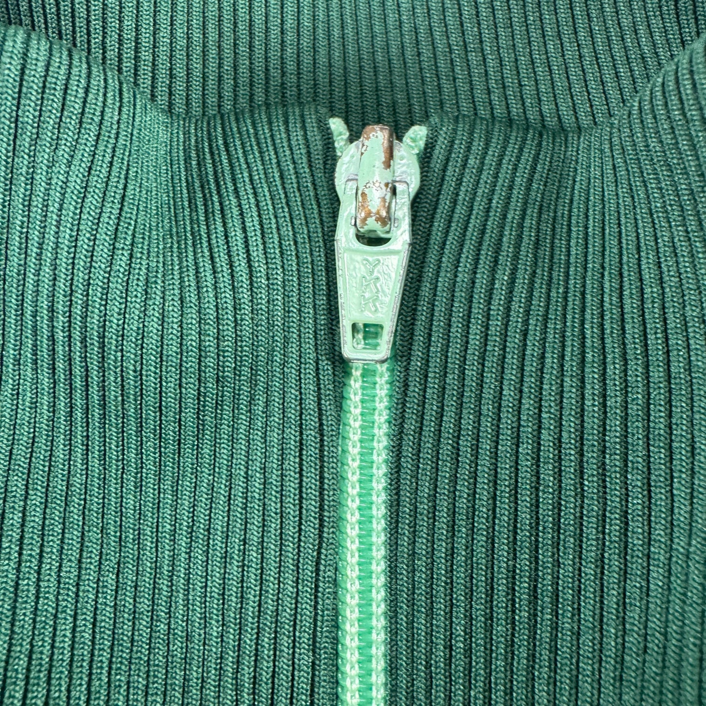 80s 90s デサント トラックジャケット チョコミント Lサイズ ja-u-2505-023