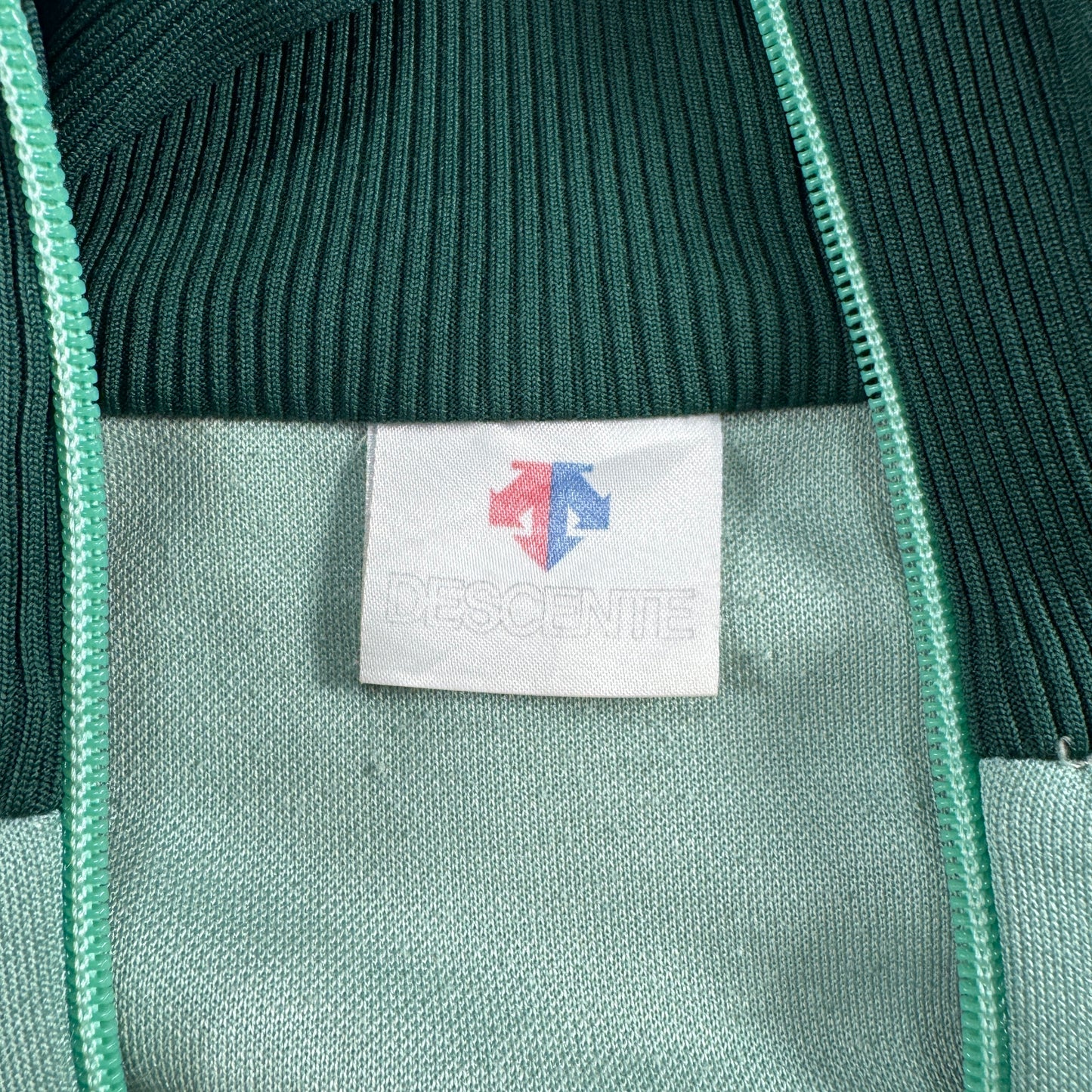 80s 90s デサント トラックジャケット チョコミント Lサイズ ja-u-2505-023