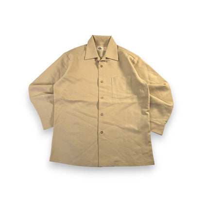 長袖シャツ ジャパンビンテージ MITSUKOSHI 三越 ベージュ ja-u-2505-018