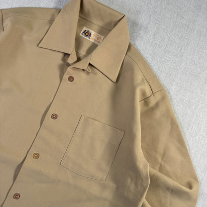 長袖シャツ ジャパンビンテージ MITSUKOSHI 三越 ベージュ ja-u-2505-018