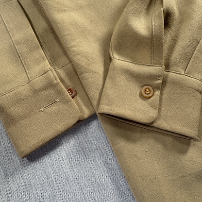 長袖シャツ ジャパンビンテージ MITSUKOSHI 三越 ベージュ ja-u-2505-018