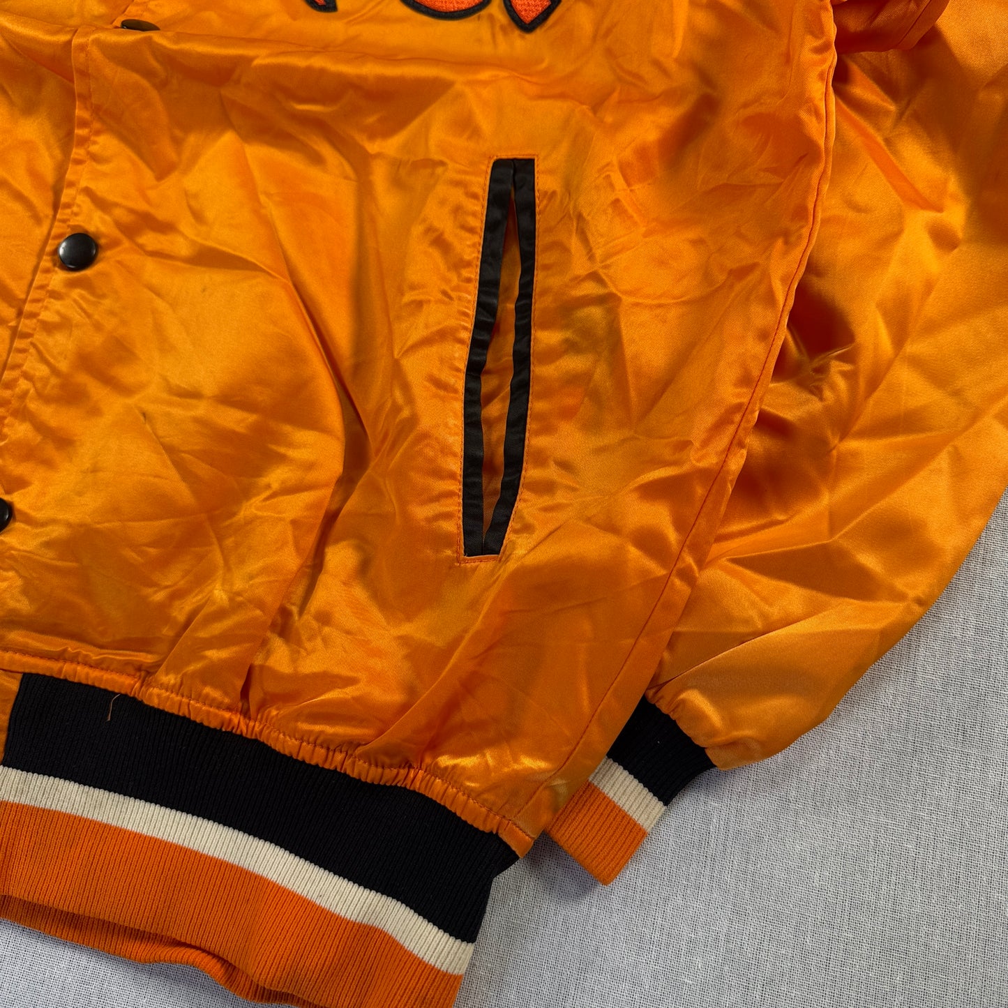 80s デサント スタジャン オレンジ Oサイズ ja-u-2505-014