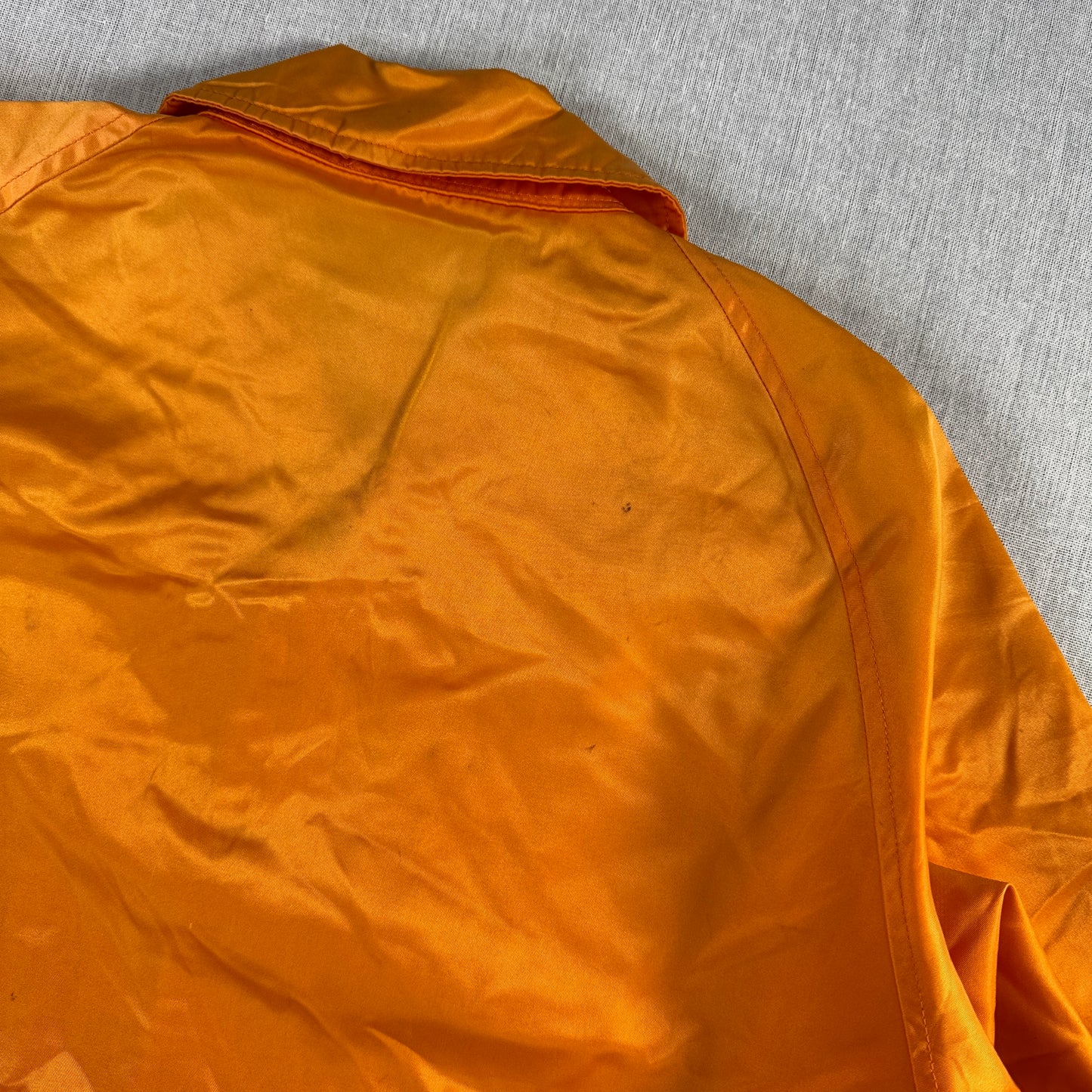 80s デサント スタジャン オレンジ Oサイズ ja-u-2505-014