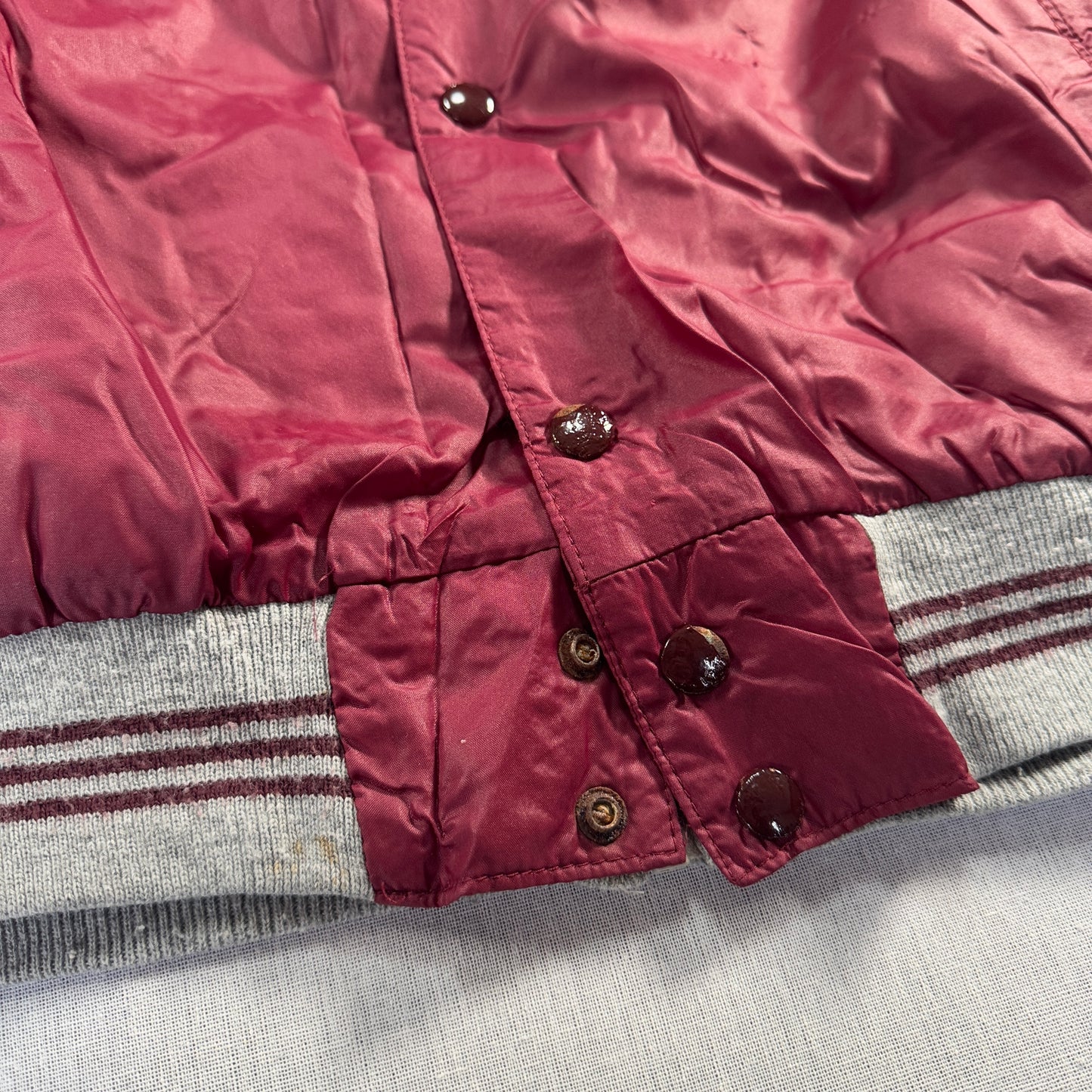 90s ゲーリーヤマモト ジャケット USA製 フード付き 赤 ja-u-2505-011