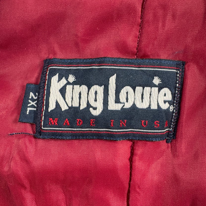 90s ゲーリーヤマモト ジャケット USA製 フード付き 赤 ja-u-2505-011