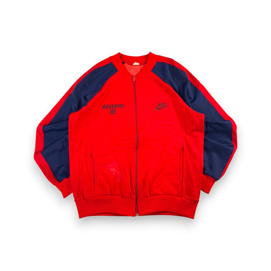 ナイキ NIKE トラックジャケット ビンテージ ネイビー 赤 ja-u-2505-009