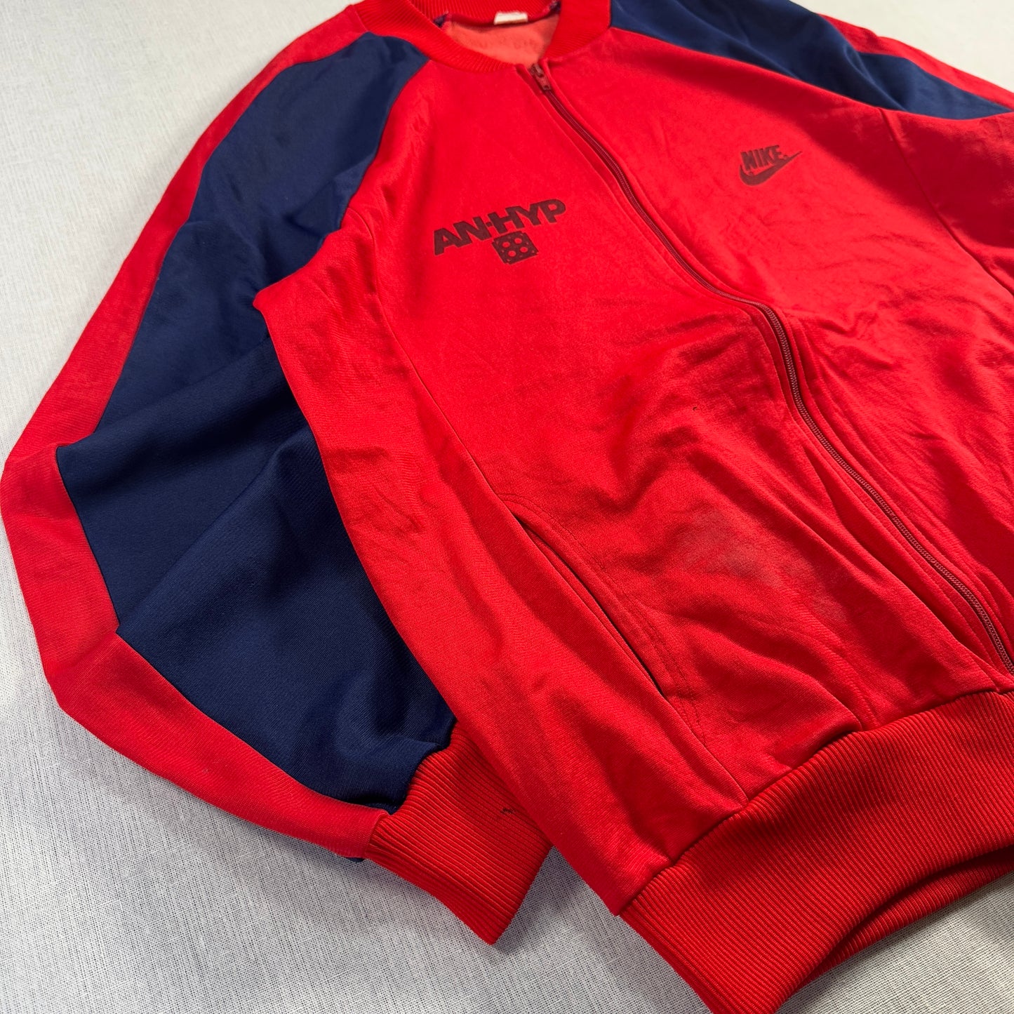 ナイキ NIKE トラックジャケット ビンテージ ネイビー 赤 ja-u-2505-009