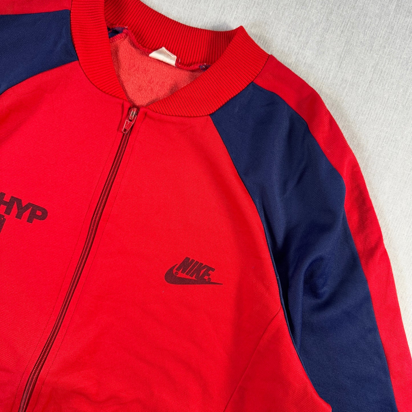 ナイキ NIKE トラックジャケット ビンテージ ネイビー 赤 ja-u-2505-009