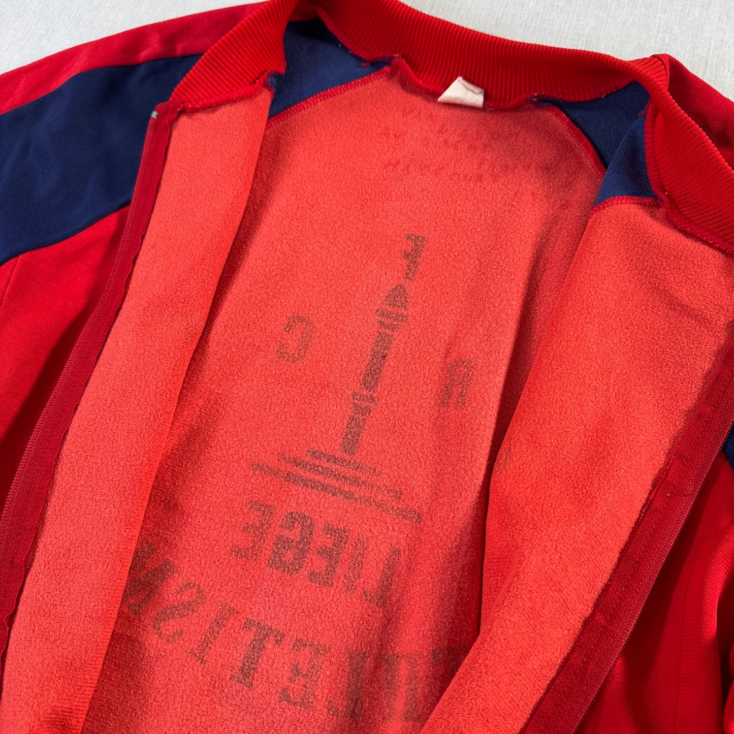 ナイキ NIKE トラックジャケット ビンテージ ネイビー 赤 ja-u-2505-009