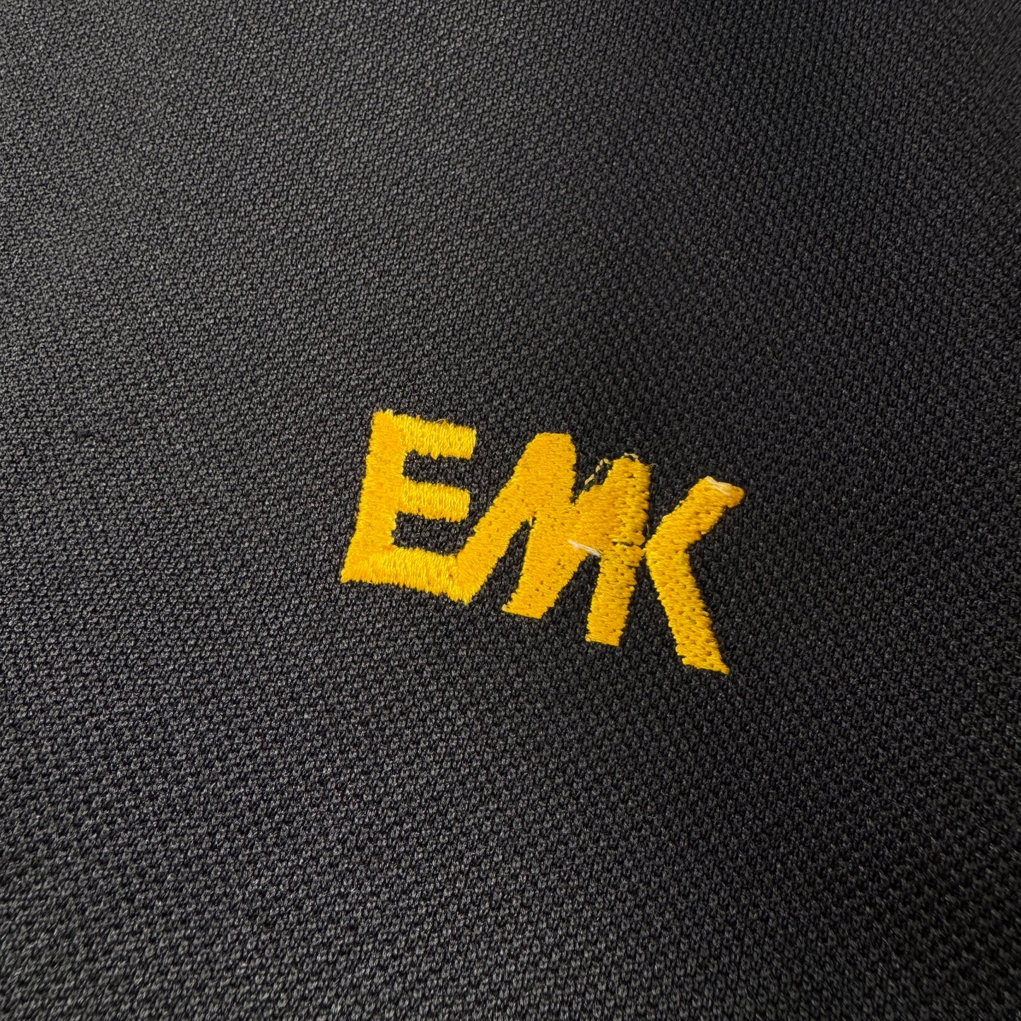 90s チャンピオン トラックジャケット 黒 黄色 ジャージ M ja-u-2505-008