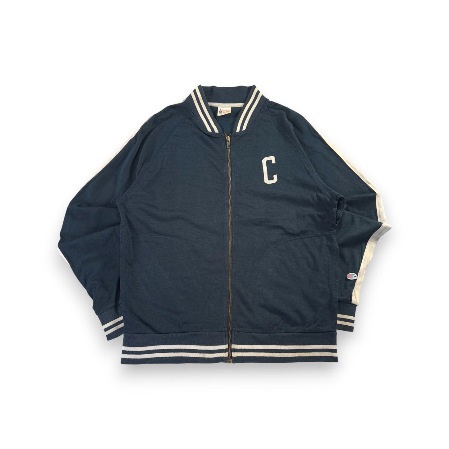 チャンピオン トラックジャケット ネイビー ランタグ 復刻 L ja-u-2505-007