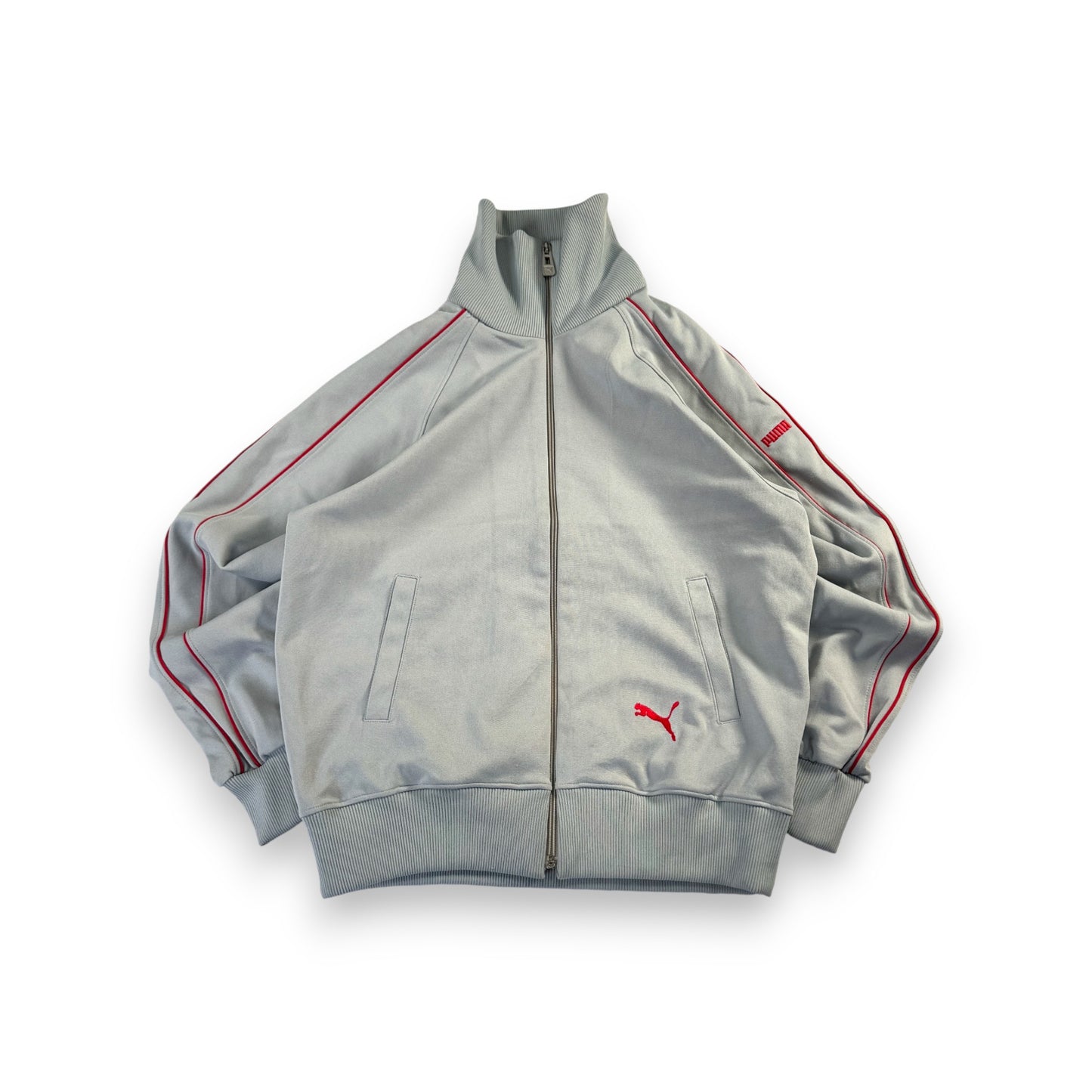 90s プーマ PUMA トラックジャケット グレー ジャージ ja-u-2505-005