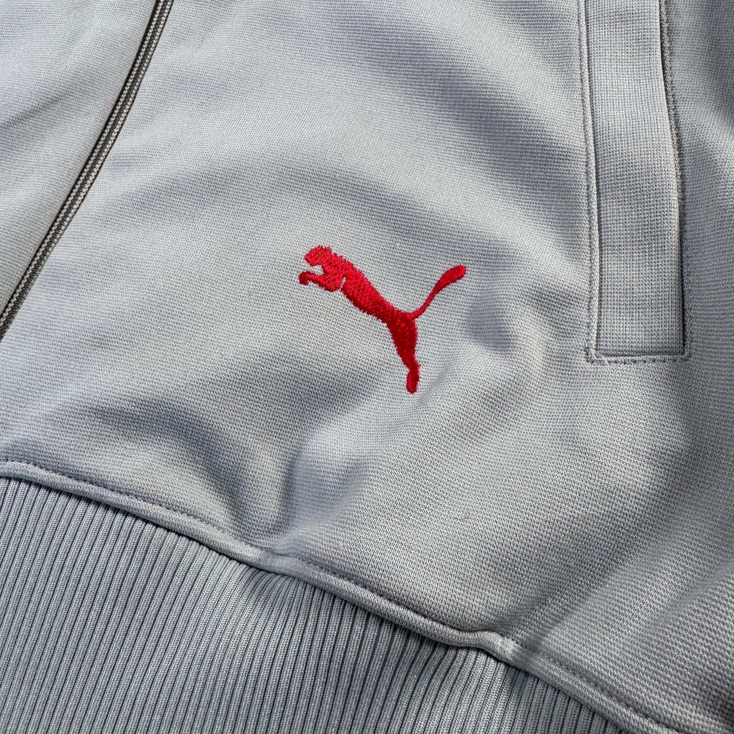 90s プーマ PUMA トラックジャケット グレー ジャージ ja-u-2505-005