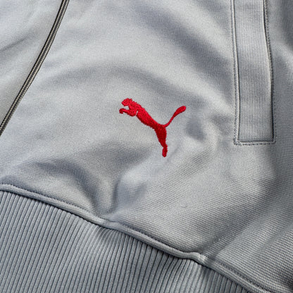 90s プーマ PUMA トラックジャケット グレー ジャージ ja-u-2505-005