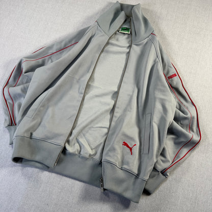90s プーマ PUMA トラックジャケット グレー ジャージ ja-u-2505-005