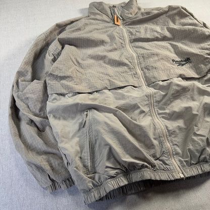 リーボック ナイロンジャケット ビンテージ グレー ジャンパー ja-u-2505-003