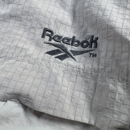 リーボック ナイロンジャケット ビンテージ グレー ジャンパー ja-u-2505-003