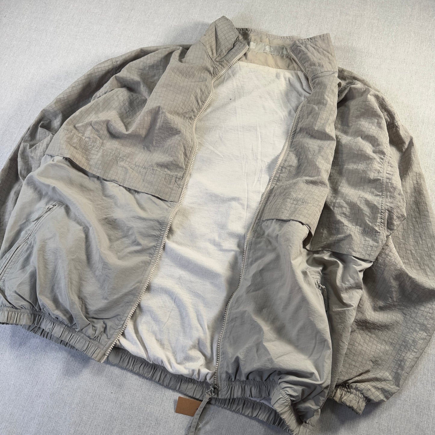 リーボック ナイロンジャケット ビンテージ グレー ジャンパー ja-u-2505-003