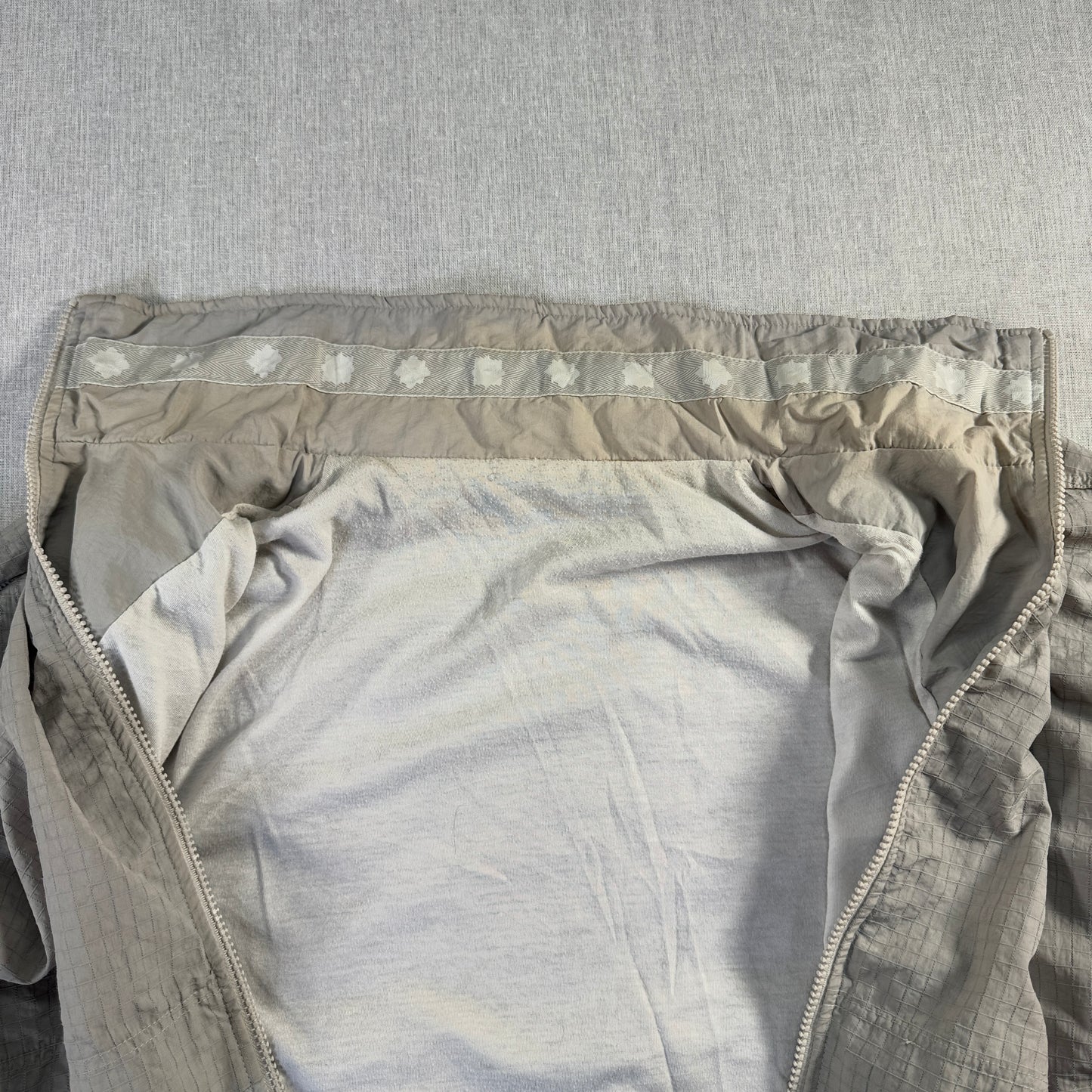 リーボック ナイロンジャケット ビンテージ グレー ジャンパー ja-u-2505-003