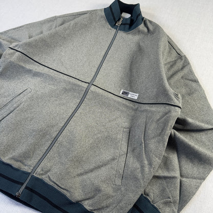 80s ナイキ NIKE トラックジャケット 青タグ グレー ビンテージ ja-u-2505-002