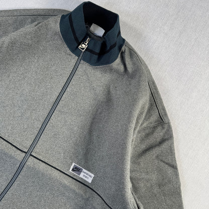 80s ナイキ NIKE トラックジャケット 青タグ グレー ビンテージ ja-u-2505-002